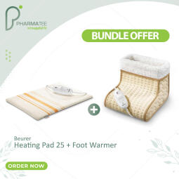 Beurer Heating Pad 25 + Foot Warmer
