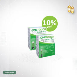 Onetouch Select Plus Pack Of 50 Strips 1+1 offer