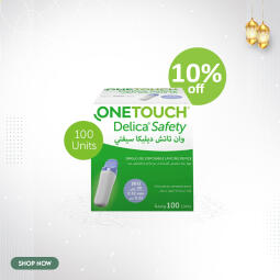 OneTouch Delica Safety Device Single Use Lancing Device
