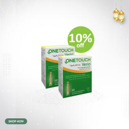 OneTouch Verio Strips Pack Of 50 Strips 1+1 Offer